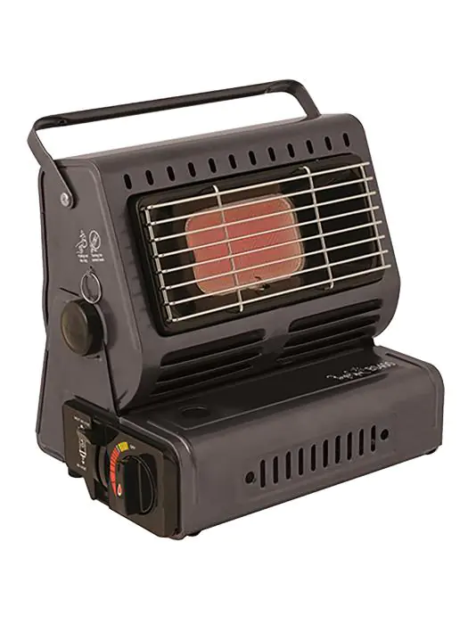 Terrasverwarmer - H 28 x 26.5 x 20 CM - 2.2 KG - Propaangas - 1300 W - Metaal - Bright Spark - 514040 E514040 €48.00 Terras verwarmers