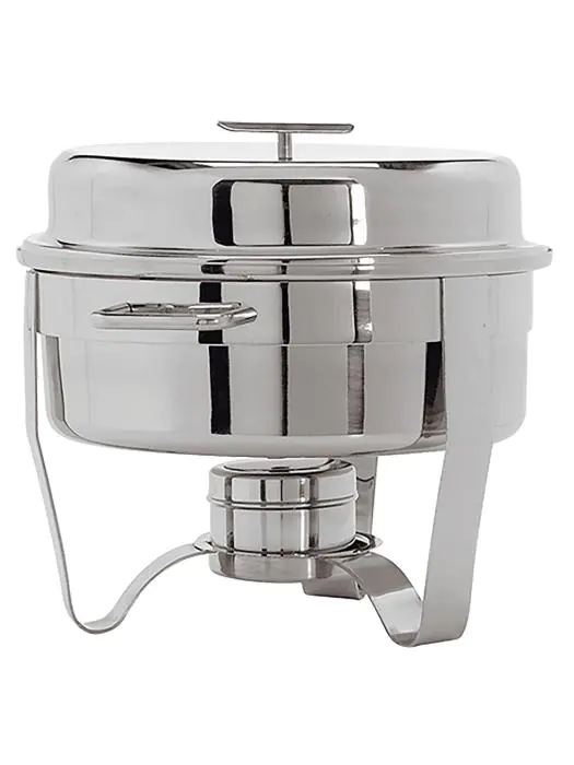 Chafing Dish - H 32.5 x 40.5 x 33.6 CM - 7 KG - RVS - MaxPro - 921130 E921130 €58.00 Chafing dish rond