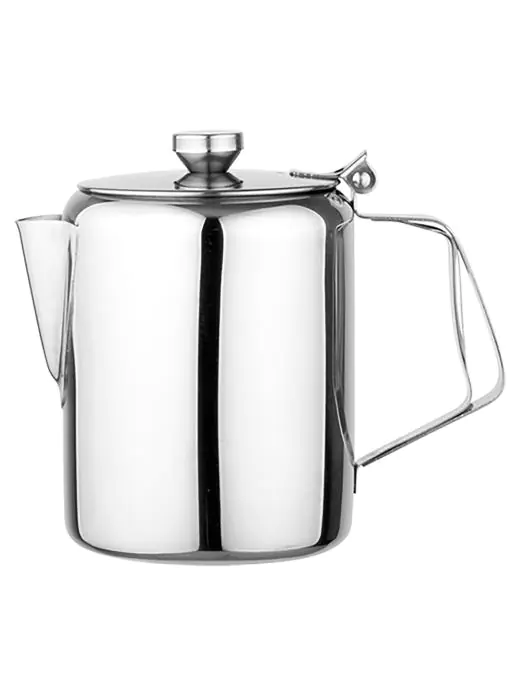 Koffiepot - H 14 CM - 0.28 KG - Ø10 CM - RVS - 1 Liter - 861009 E861009 €9.40 Koffie kannen
