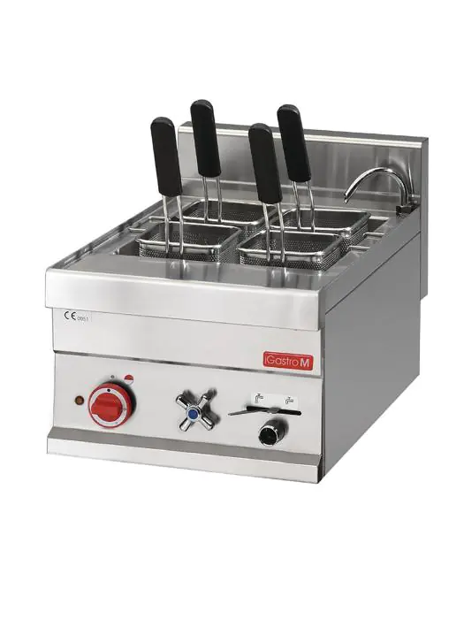 Pastakoker - 650 Line - Elektrisch - 20 Liter - H 28 x 40 x 65 CM - 400 V - RVS - Gastro M - GN065 GN065 €829.09 Pastakoker