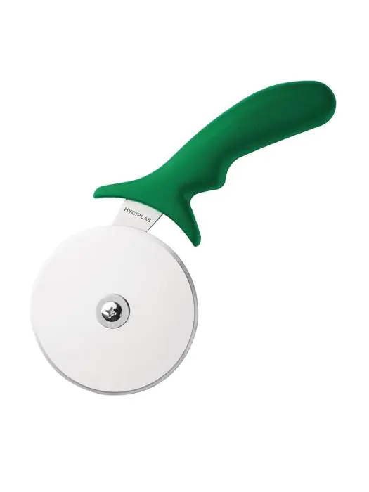 Pizzasnijder - Groen - Ø 10 x H 13 x 2.5 CM - RVS - Hygiplas - CC408 CC408 €7.59 Pizzasnijders