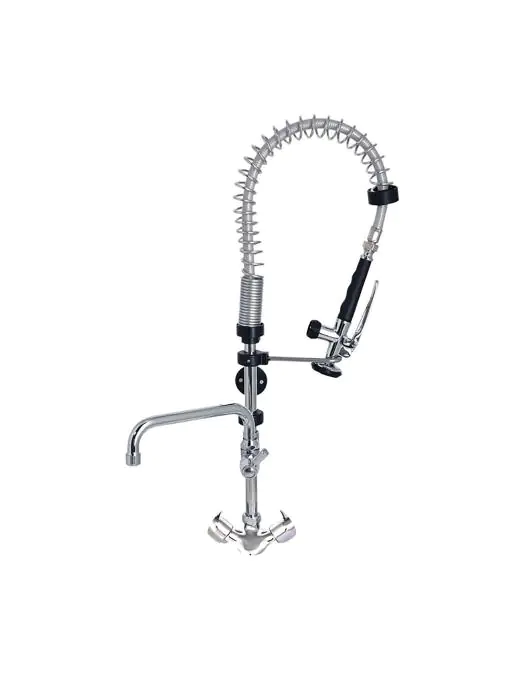 Voorspoeldouche - Laag - Zwenkkraan - H 70 CM - RVS - Gastro M - CY798 CY798 €303.19 Voorspoeldouches