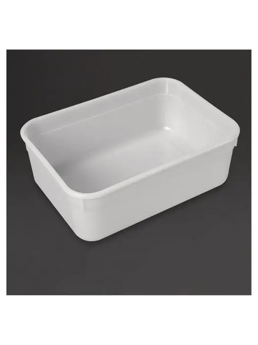 Roomijsbakken - 2 Liter - 15 stuks - Geel - H 22.1 x 15.8 x 7.5 CM - Polypropyleen - CS828 CS828 €11.19 Restbakken - kunststof