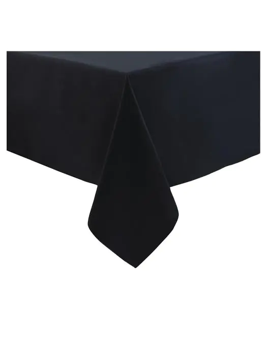 Tafelkleed - Zwart - 178 x 275 CM - Polyester - Mitre Essentials - HB564 HB564 €33.49 Tafelrokken