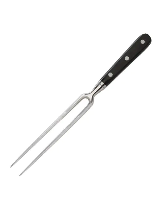 Vleesvork - Zwart - H 2.6 x 1.6 x 32.5 CM - RVS - Deglon Sabatier - C030 C030 €41.55 Keukenmessen