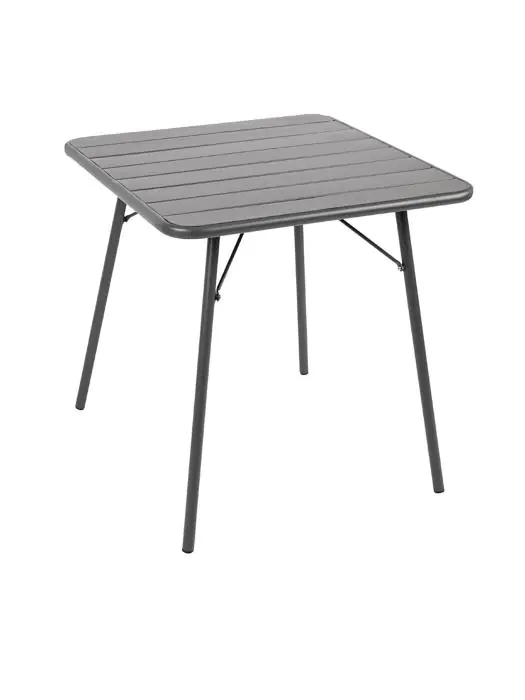 Tafel - Grijs - H 71 x 70 x 70 CM - Staal - Bolero - CS730 CS730 €146.99 Horeca tafels