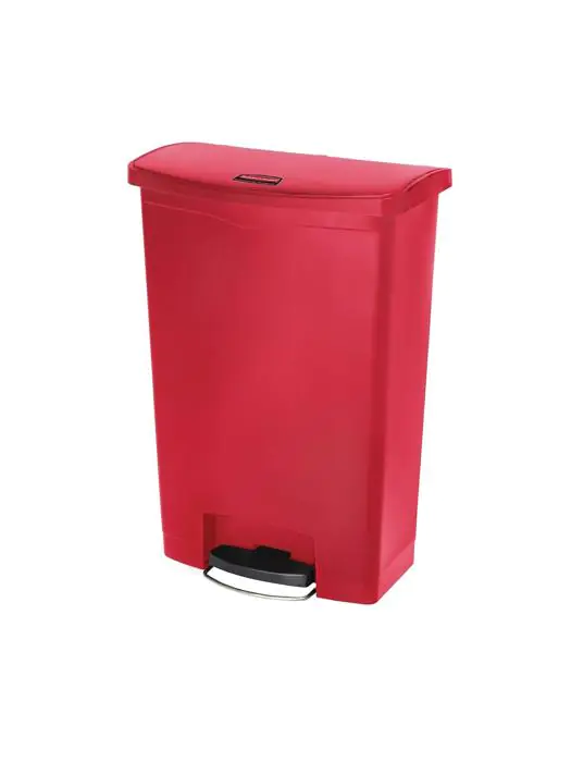 Pedaalemmer - 90 Liter - Rood - H 82.6 x 57 x 35.3 CM - Polyethyleenhars - Rubbermaid - GL038 GL038 €239.00 Afvalbakken