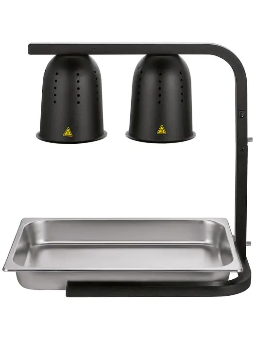 Warmhoudlamp - Zwart - 230V - H 58 x B 42.5 x D 35 CM - Combisteel 7476.0025 €101.53 Warmhoudlamp
