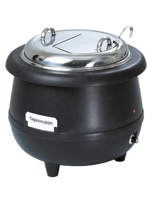Soepketel - 10 Liter - Zwart - Bartscher - 100047 100047 €126.30 Soepketels