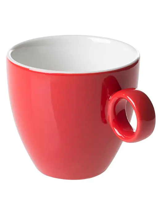 Kop - 17 CL - 6 Stuks - Rood - Maastricht Porselein - Bart Colour Cafe - 531385 W531385 €41.10 Bekers en kopjes