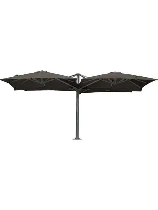 Parasol - 4-Delig - Beschermhoes - Grijs - 4 x B 250 x D 250 CM - G-Line HW-60381 €1,099.00 Horeca parasols