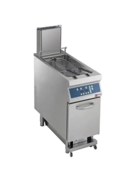 Friteuse - 23 Liter - Elektrisch - Y-kuip - Aftapkraan - Onderstel - Diamond - E22/F23CEHA4-S E22/F23CEHA4-S €6,298.50 Friteuses 400 volt