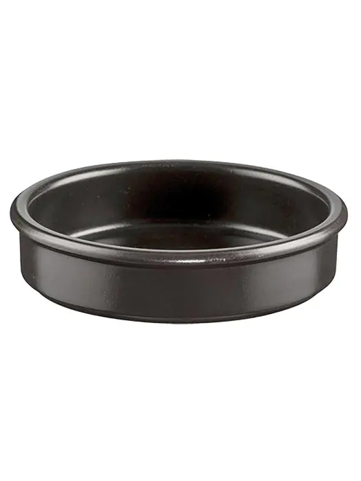 Cocotte - H 3.5 CM - 0.25 KG - Ø14 CM - Aardewerk - Zwart - 0.3 Liter - Regas - 540002 540002 €2.90 Braadpan