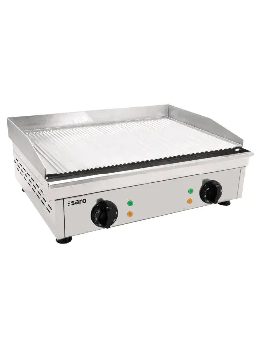 Grillplaat - Elektrisch - Gegroefd - RVS - 230V - H 23.5 x B 60 x D 46 CM - Saro - 172-3210 172-3210 €449.00 Grill elektrisch