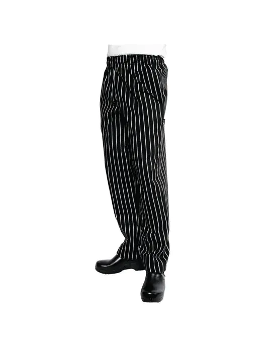 Koksbroek - Unisex - Zwart/Wit - Polyester/Katoen - Chef Works - A940 A940 €33.99 Koksbroeken