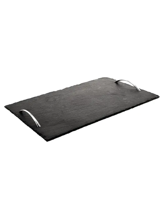 Bord - 1/2 GN - Met Handvatten - Zwart - Leisteen - G-Line 77184 €20.85 Serveerplateau