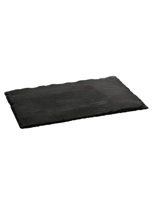 Bord - Zwart - Leisteen - B 40 x D 12 CM - G-Line 76928 €14.25 Serveerplateau