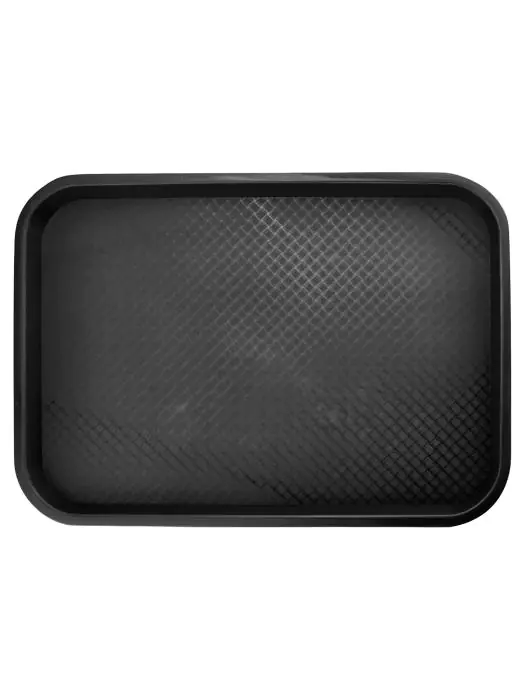 Dienblad - Fast Food - Zwart - Polypropyleen - B 26.5 x D 35 CM - G-Line 76904 €3.29 Buffetdienbladen