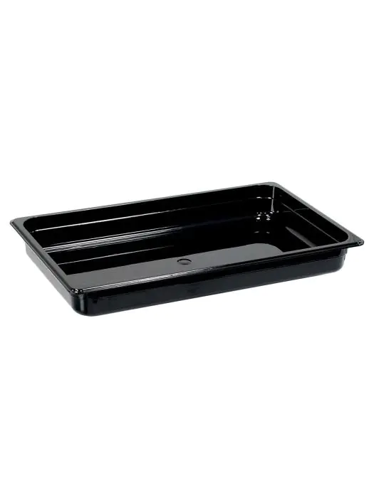 Gastronormbak - 1/1 GN - 65 MM - Zwart - Polycarbonaat - G-Line 77691 €10.99 GN bakken plastic