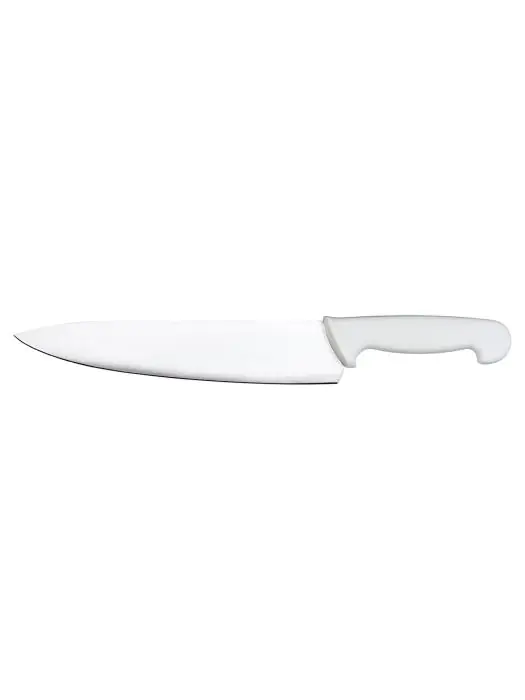 Koksmes - HACCP - Wit Heft - L 25 CM - G-Line 77057 €6.59 Keukenmessen