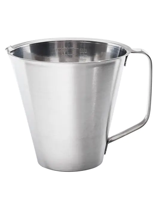 Maatbeker - 1 Liter - RVS - G-Line 77293 €10.95 Maatbekers