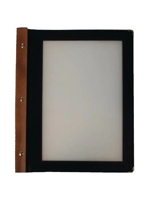 Menumap - A4 - Zwart - H 32 x 26 x 2 CM - Hout - Securit - H735 H735 €16.09 Presentatie