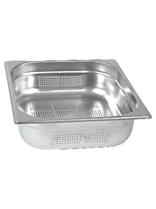 Gastronormbak - 2/3 GN - 65 MM - Geperforeerd - RVS - G-Line 77281 €16.99 GN bakken geperforeerd