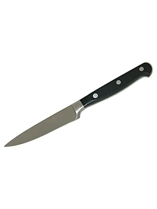 Groentemes - Gesmeed - Zwart - L 10 CM - G-Line 76997 €9.95 Keukenmessen
