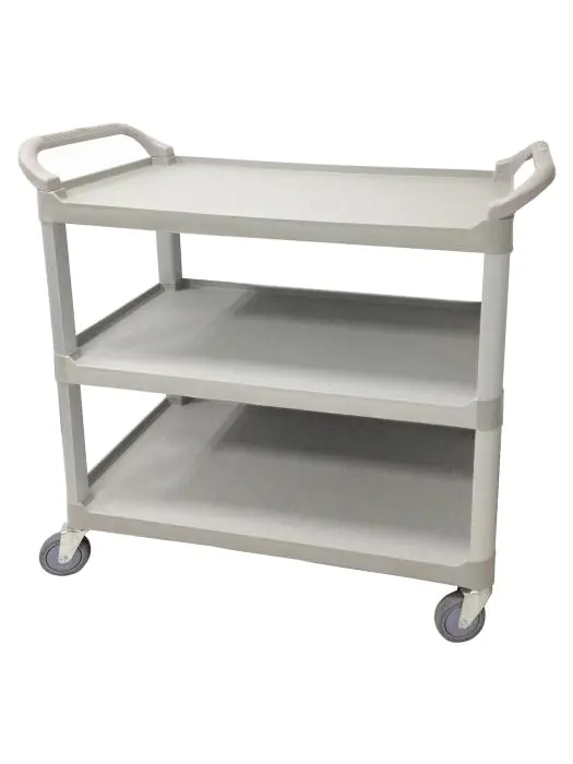 Serveerwagen - 3 Niveaus - Kunststof / Aluminium - Grijs - G-Line 31668 €89.00 Serveerwagens