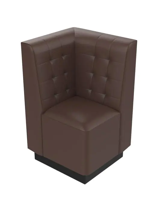 Hoekbank Amsterdam - Bruin - G-Line 61545 €299.00 Horeca eetbanken