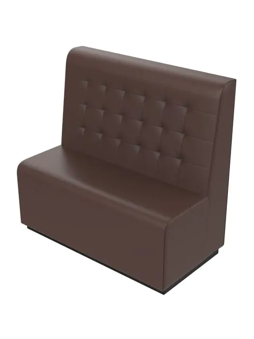 Eetbank Amsterdam - Bruin - B 122 CM - G-Line HW-051466 €249.00 Horeca eetbanken