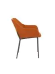Stoel Toledo - Terracotta - Ribstof - G-Line 026453 €79.95 Stoffen stoelen