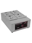 Chocolade Warmer - H 17.8 x 35.9 x 48.9 CM - 8 KG - 220 - 240 V - 1000 W - RVS - +20°C	Tot 90°C - Caterchef 921510 €228.90 Chocolade / sauzen verwarmers