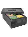 Thermobox - 1/1 GN - 30 Liter - H 23 x 60 x 40 CM - Polypropyleen - Zwart - Thermo Future Box - 235002 235002 €38.00 Thermobox