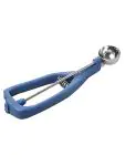 Ijsportioneerlepel - 0.125 KG - Ø3.5 CM - RVS 18/10 - Blauw - 0.070 Liter - Stöckel - 040270 040270 €37.50 ijsvitrines