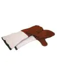 Ovenwant - 0.38 KG - 46 CM - Suede - Rood - 079020 079020 €10.75 Ovenhandschoenen