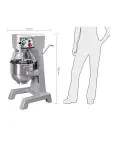 Planeetmenger - 29 Liter - H 103 x 54 x 57 CM - 230 V - Buffalo - GJ461 GJ461 €2,070.99 Keuken machines