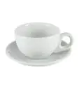 Schotel koffiekop - 24 stuks - Ø 14.5 x H 2.2 CM - Porselein - Olympia - CC202 CC202 €29.46 Schaaltjes en potjes