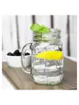 Mason jar drinkglas - 45 CL - 12 stuks - Ø 7.9 x H 13.2 CM - Glas - Olympia - CE678 CE678 €14.49 Bekers en kopjes