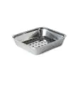 Vleesbak - H 5.5 x 24.4 x 21.6 CM - RVS - Gastro M - GN789 GN789 €26.20 Vleesbakken - roestvrijstaal