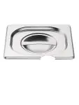Deksel gastronormbak - Lepeluitsparing - 1/6 GN - H 3 x 17.6 CM - RVS - Vogue - CB175 CB175 €4.69 GN deksels lepeluitsparing