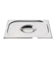 Deksel gastronormbak - Lepeluitsparing - 1/2 GN - H 3 x 32.5 x 26.5 CM - RVS - Vogue - CB171 CB171 €8.99 GN deksels lepeluitsparing