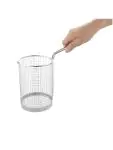 Pastamand - Grijs - Ø 12 x H 16.5 CM - RVS - Vogue - CS734 CS734 €8.39 Pastakoker