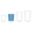 Wegwerp koffiebekers - 23 CL - 1000 stuks - Bruin - Ø 8.3 x H 9 CM - Karton - Fiesta - GF030 GF030 €43.46 Wegwerp bekers/glazen