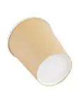 Wegwerp koffiebekers - 23 CL - 1000 stuks - Bruin - Ø 8.3 x H 9 CM - Karton - Fiesta - GF030 GF030 €43.46 Wegwerp bekers/glazen