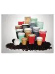 Wegwerp koffiebekers - 34 CL - 1000 stuks - Bruin - Ø 8.95 x H 11 CM - Karton - Fiesta - GF032 GF032 €53.74 Wegwerp bekers/glazen