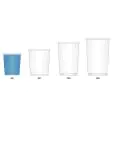 Wegwerp espressobekers - 12 CL - 1000 stuks - Zwart - Ø 6.2 x H 6 CM - Karton - Fiesta - GF018 GF018 €35.95 Wegwerp bekers/glazen