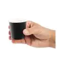 Wegwerp espressobekers - 12 CL - 1000 stuks - Zwart - Ø 6.2 x H 6 CM - Karton - Fiesta - GF018 GF018 €35.95 Wegwerp bekers/glazen
