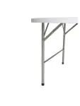 Tafel - Inklapbaar - Wit - Ø 153 x H 74 x 153 x 4.5 CM - Polyetheen/Staal - Bolero - CC506 CC506 €189.99 Inklapbare tafels