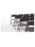 Klapstoel - 10 stuks - Zwart - H 80 x 44 x 48 CM - Staal/Polypropyleen - Bolero - GD386 GD386 €174.79 Kunststof stoelen